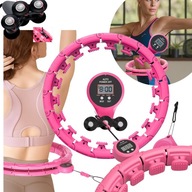 Hula Hop Smart z Licznikiem Odchudzające 24 Segmenty Obciążnik