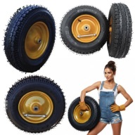 KÓŁKO KOŁO DO TACZKI PEŁNE POMPOWANE 400-8 MOCNE NIEPRZEBIJALNE