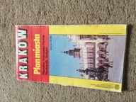 Kraków stary plan miasta autobusy tramwaje