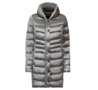 Płaszcz pikowany damski rozm 36 / 38 srebrno-szary WYPRZEDAŻ