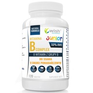 Suplement Wish Witamina B Complex Junior 120 tabl.