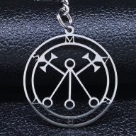 Sigil Marbas Satanistyczny amulet talizman stal