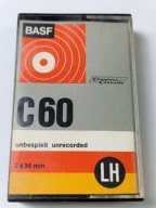 BASF LH C60 KASETA MAGNETOFONOWA