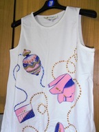 DŁUGA BLUZKA,TOP Z CEKINAMI ROZM.M