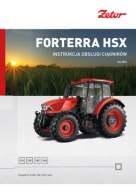 Zetor Forterra HSX 110, 120, 130, 140 - instrukcja obsługi PL (2022)