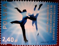 Fi. 4149 Mistrzostwa Europy w łyżwiarstwie figurowym.