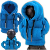 BAJERANCKA BLUZA POKROWIEC NA GAŁKĘ ZMIANY BIEGÓW OSŁONA LEWAREK NIEBIESKA