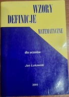 Wzory definicje matematyczne ŁUKAWSKI Jan 2001