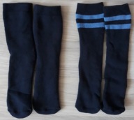 Lupilu zimowe skarpetki ocieplane granatowe 2 pary 31-34 ZESTAW