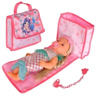 WOOPIE | Lalka Bobas 36 cm | Syrenka Interaktywna | Zestaw 18w1 | Dźwięki