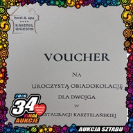 Voucher do Restauracji Kasztelańskiej na pyszny obiad