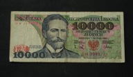 Polska - banknot - 10000 Złotych 1988 rok - Seria DN