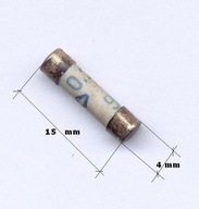 Bezpiecznik 3,15 A 4 X 15mm cena za 2 szt