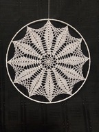 Łapacz snów Własnoręcznie wykonany na szydełku