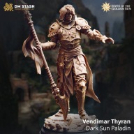 Dark Sun Paladin Vendimar - DM Stash - figurka RPG DnD D&D - druk 3D 14K