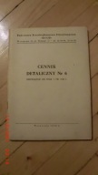 Cennik detaliczny Znaczków pocztowych Nr 6 1958