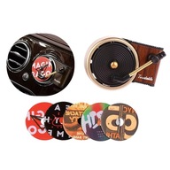 ODŚWIEŻACZ DO AUTA RETRO GRAMOFON ZAPACH SAMOCHODOWY DO KRATKI AUTA PERFUMY