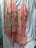 INDIE Kaftan damski haftowany z szalem rozm 42/44