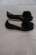 MOKASYNY Z POMPONEM ROZM 40