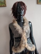 Guidance kamizelka z wełną obszyta jenotem 34/36