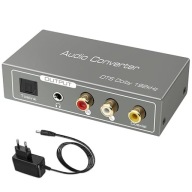 HDMI ARC Audio Extractor DAC optyczny RCA AUX konwerter
