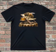 Koszulka z pszczołą na wakacjach T-shirt pszczoły Rozmiary w opisie