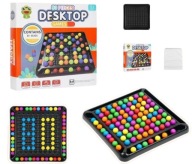 GRA LOGICZNA TĘCZOWE KULKI 80 SZT SZACHOWNICA POJEDYNEK