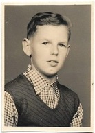 WW2 [wojna] Niemcy: Pimpf młodzieniec chłopiec, zdjęcie legitymacyjne