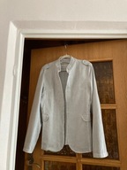 ŻAKIET NEW COLLECTION ITALY SZARO-OLIWKA L-XL COTTON