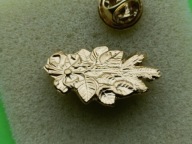 Oryg ODZNACZENIE - PZŁ - HONOROWY ŻETON ZASŁUGI - ZŁOM- ZŁOCONY