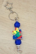 Brelok Autyzm Puzzel Spektrum zawieszka 6423 Oliwia Kurowska, Kuba Kurowski