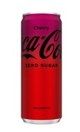 Napój gazowany Coca Cola CHERRY ZERO SUGAR 330 ORIGINAL PUSZKA SZWEDZKA