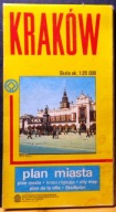 KRAKÓW (Plan miasta Marzec 1990) [PPWK 1990]