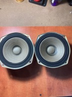 GŁOŚNIKI UNITRA TONSIL GDN 16/15 8 OHM NA PŁÓTNIE LICENCJA PIONEER JAK NOWE