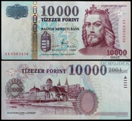 BNA - WĘGRY 10000 Forintów 2008 AA 6503438 # P200a # XF-
