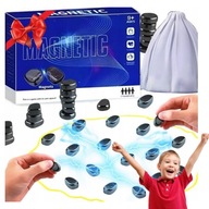 KAMIENIE MAGNETYCZNE GRA PLANSZOWA MAGNETYCZNA 60SZT ZABAWKA NA PREZENT