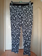 Janina 44 spodnie chinos proste wysoki stan