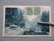 TATRY KRZYŻ W. POLA W DOLINIE KOŚCIELISKIEJ 1933 BOCHNIA POCZTÓWKA przedw.