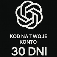 Chat GPT PLUS model ChatGPT 5 - KOD NA TWOJE KONTO - 30 Dni