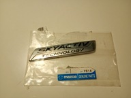 NOWY ORYGINALNY EMBLEMAT KLAPY TYLNEJ MAZDA CX-3 NAPIS SKYACTIV TECHNOLOGY