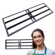 GRABIE NIWELATOR RĘCZNY DO RÓWNANIA TERENU METALOWY POD SIANIE TRAWY