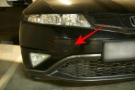 Zaślepka haka przód Honda Civic VIII UFO PRAWA