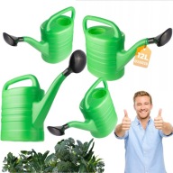 KONEWKA DO PODLEWANIA ZRASZANIA OGRODOWA Z SITIKEM ZIELONA DUŻA 12L