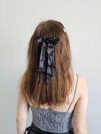 Kokarda do włosów zapinana na klamrę