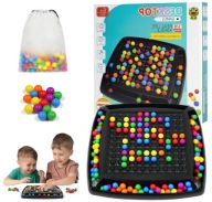 GRA LOGICZNA RAINBOW BALL 120 KULEK PLANSZOWA PODRÓŻNA