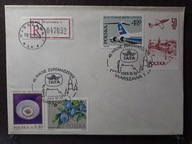 Polska - koperta - obieg - bez obiegu - poczty lotnicze