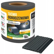 TAŚMA OGRODZENIOWA ANTRACYT OSŁONA NA OGRODZENIE PANELOWE PŁOT 19x35m +UV