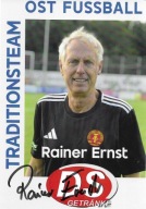 Autograf Rainer Ernst, NRD, 4 miejsce w klasyfikacji strzelców NRD