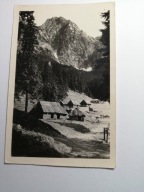 TATRY 1956- HALA STRĄZYSKA - WIDOK NA GIEWONT