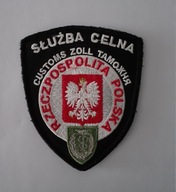 emblemat - naszywka - SŁUŻBA CELNA